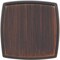 Jeffrey Alexander 1-1/4" Overall Length Brushed Oil Rubbed Bronze Square Renzo Cabinet Knob 141DBAC - alternate 4